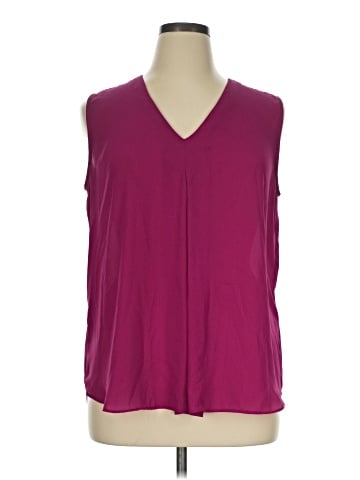 Rose + Olive Sleeveless T-Shirt (view 1)