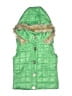 Justice 100% Polyester Green Vest Size 10 - photo 1