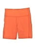 Athleta Solid Orange Athletic Shorts Size M - photo 1