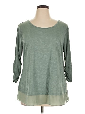 Style&Co 3/4 Sleeve Top (view 1)