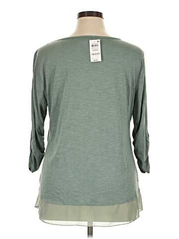 Style&Co 3/4 Sleeve Top (view 2)