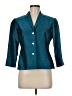 Petite Sophisticate 100% Spandex Teal Blazer Size 6 Petite - photo 1