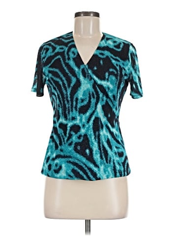 Jones New York Collection Short Sleeve Blouse (view 1)