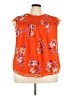 Daniel Rainn 100% Polyester Orange Sleeveless Blouse Size 3X - photo 1