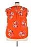 Daniel Rainn 100% Polyester Orange Sleeveless Blouse Size 3X - photo 2