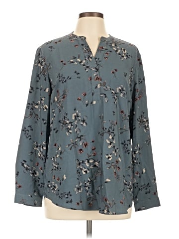 Hilary Radley Long Sleeve Blouse (view 1)