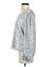 Halogen 100% Polyester Silver Long Sleeve Blouse Size S - photo 5