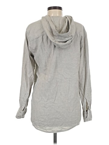 TNA Long Sleeve Button-Down Shirt (view 2)