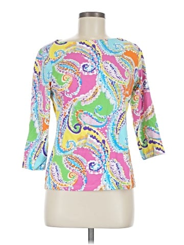 J. McLaughlin 3/4 Sleeve Blouse (view 1)