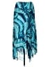 Chico's Teal Casual Skirt Size Med Petite - photo 1