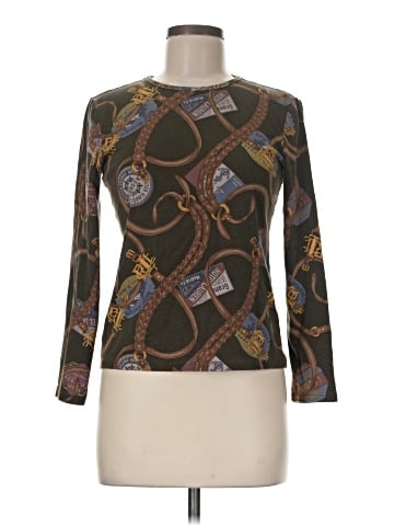 Lauren by Ralph Lauren 3/4 Sleeve T-Shirt (view 1)