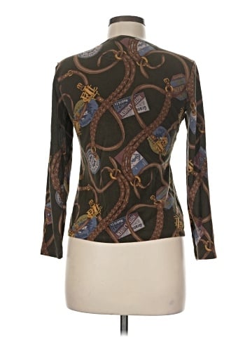 Lauren by Ralph Lauren 3/4 Sleeve T-Shirt (view 2)