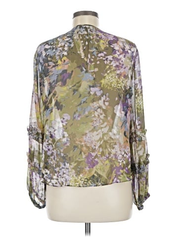 White House Black Market Long Sleeve Blouse (view 2)