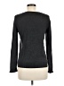Cable & Gauge Floral Gray Pullover Sweater Size M - photo 2