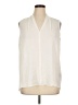 Context Ivory Sleeveless Blouse Size XL - photo 1