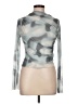 Zara Silver Long Sleeve Top Size L - photo 1