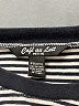 Assorted Brands Stripes Gray 3/4 Sleeve Top Size L (petite) - photo 7