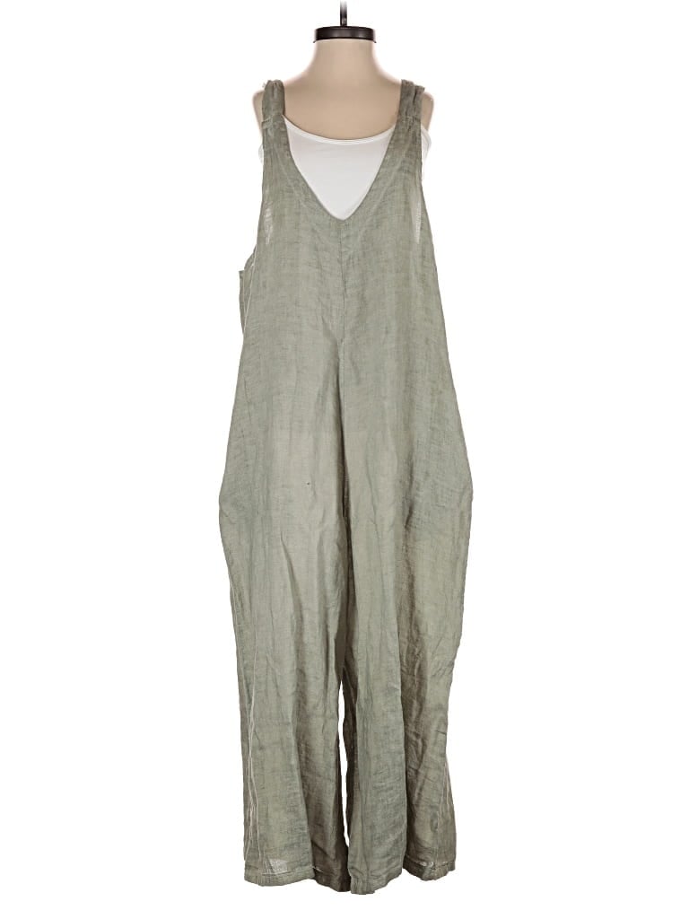 Pre-owned Assorted Brands Jumpsuit In Gray
