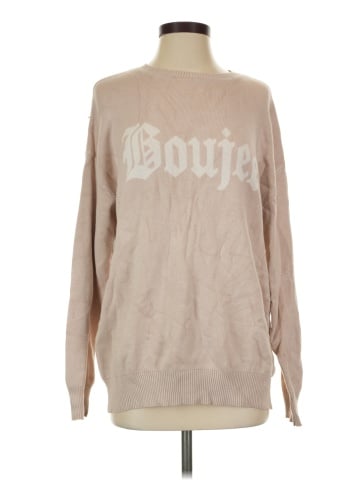 Pink Rose Pullover Sweater (view 1)
