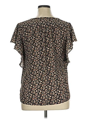 Roz & Ali Short Sleeve Blouse (view 2)