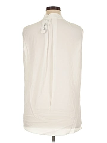Context Sleeveless Button-Down Shirt (view 2)