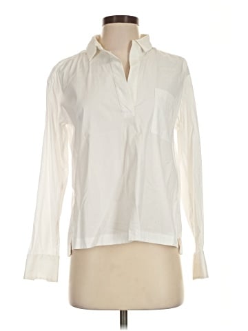 Theory Long Sleeve Blouse (view 1)