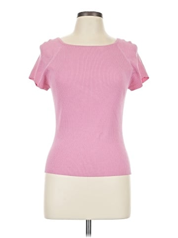 August Silk Short Sleeve Turtleneck (view 1)