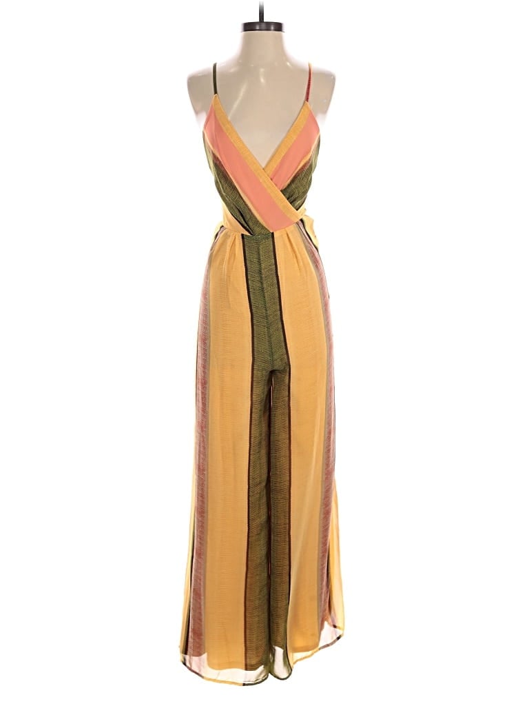 Pre-owned Lulus Jumpsuit In Yellow