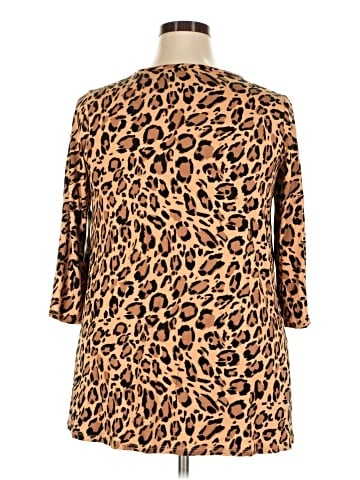Jessica London 3/4 Sleeve Blouse (view 2)