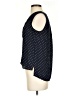 Ann Taylor 100% Polyester Polka Dots Blue Sleeveless Blouse Size S (petite) - photo 5