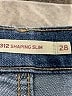 Levi's 100% Cotton Hearts Blue Jeans Size 28 waist - photo 7