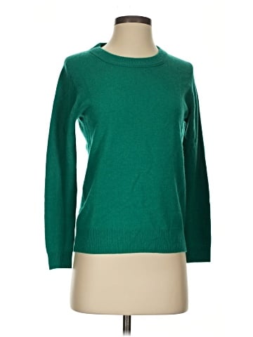 Jennie Liu Cashmere Pullover Sweater (view 1)