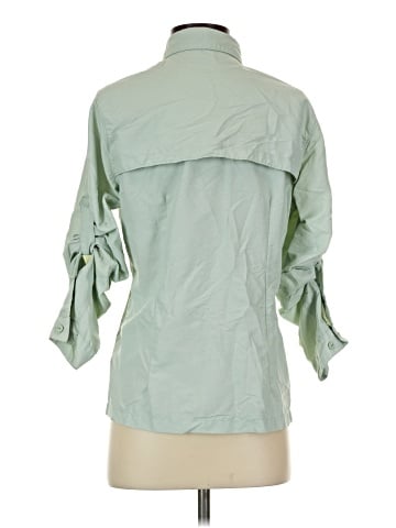 L.L.Bean 3/4 Sleeve Button-Down Shirt (view 2)