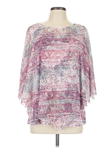 One World 3/4 Sleeve Blouse (view 1)