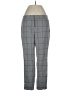 Banana Republic Plaid Gray Wool Pants Size 2 Petite - photo 1