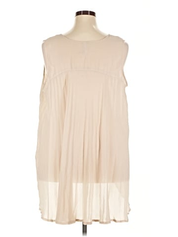 Melissa McCarthy Seven7 Sleeveless Blouse (view 2)
