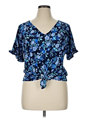 W5 Short Sleeve Blouse (view 1)