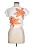 Recycled Threads Orange Short Sleeve Blouse Size L - photo 1
