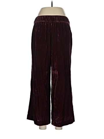 Madewell Velvet Huston Pull-On Crop Pants (view 2)
