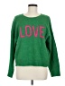 Sundry Hearts Green Pullover Sweater Size Med (2) - photo 1