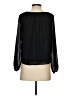 Ann Taylor 100% Polyester Black Long Sleeve Blouse Size XXS (petite) - photo 2