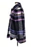 Ann Taylor LOFT 100% Polyester Plaid Purple Coat Size M - photo 5