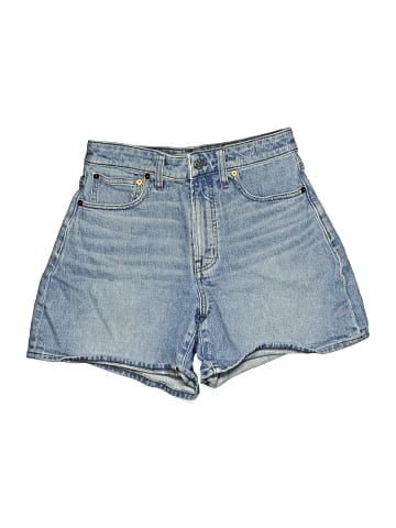 Madewell The Curvy Perfect Vintage Mid-Length Jean Short in Grennan Wash (view 1)