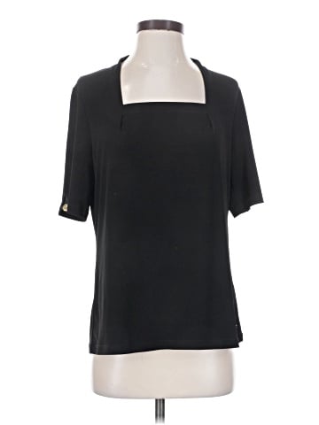 Anne Klein Short Sleeve Blouse (view 1)