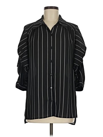 DR2 3/4 Sleeve Button-Down Shirt (view 1)