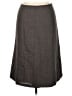 Unbranded Solid Gray Wool Skirt Size 14 - photo 1