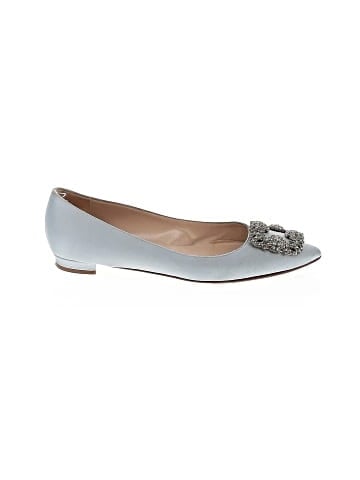 Manolo Blahnik Hangisi Flats (view 1)