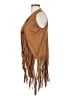 Unbranded Brown Vest Size S - photo 5