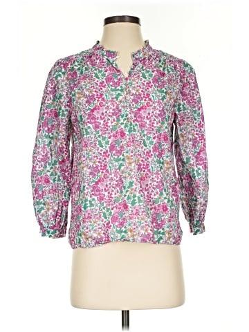 Liberty Art Fabrics for J.Crew 3/4 Sleeve Blouse (view 1)