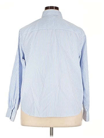 Jones New York Signature Long Sleeve Button-Down Shirt (view 2)